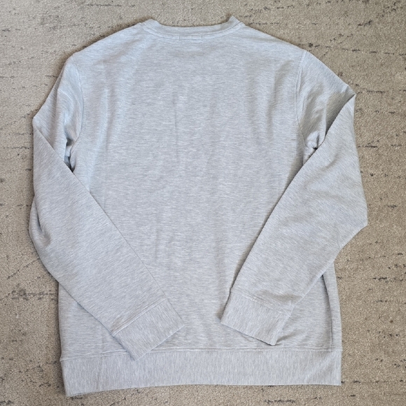 Quince Unisex Supersoft Fleece Crew/heather Light Grey, Size L, NWOT - Picture 12 of 12